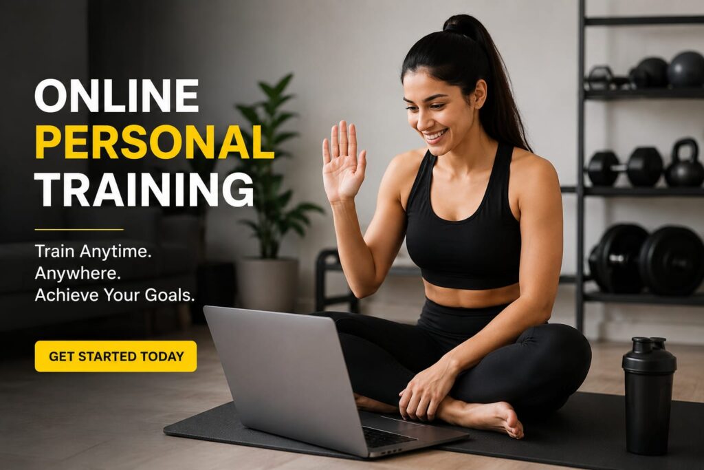 online personal training coach providing personalized fitness coaching